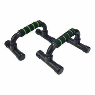 Kätekõverdustoed TUNTURI Push Up Bar PVC, must-roheline